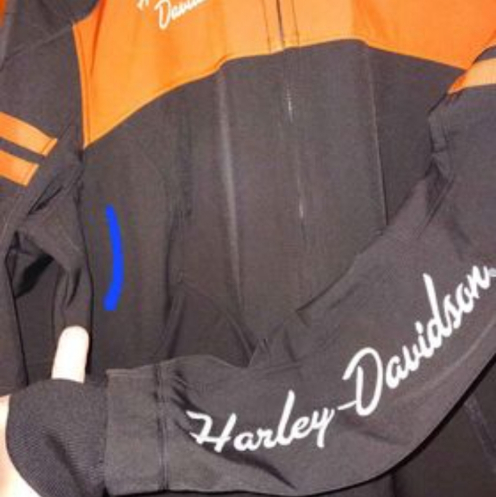 HD woman's jacket 1W Harley Davidson motorcycle jacket EUC
